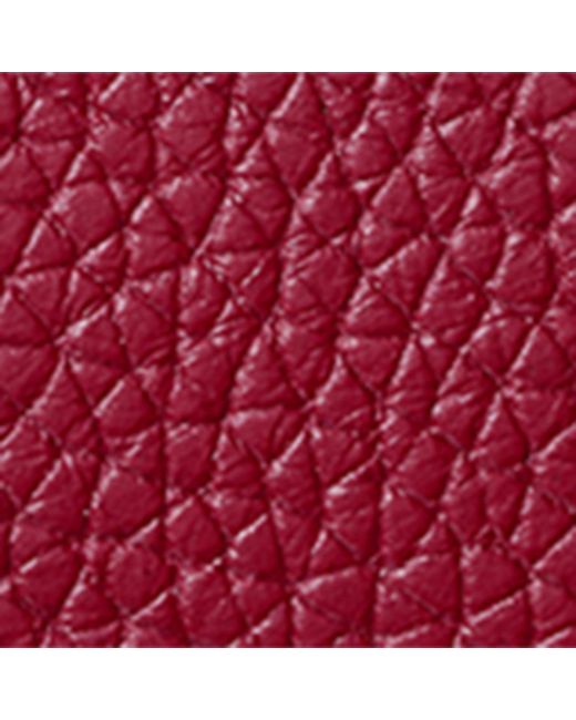 Cartier Red Mini Leather Panthère De Wallet