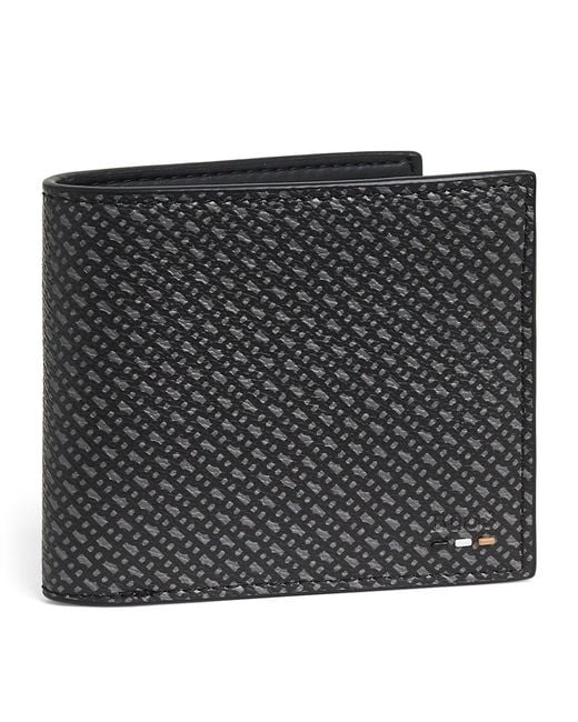 Boss Black Monogram Wallet for men