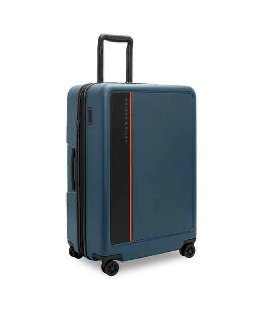 Briggs & Riley Blue Zdx Hard Expandable Spinner Suitcase