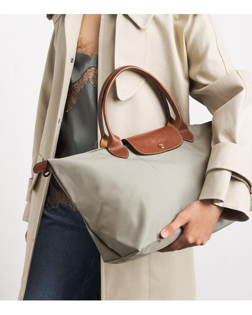 Longchamp Natural Medium Le Pliage Original Handbag