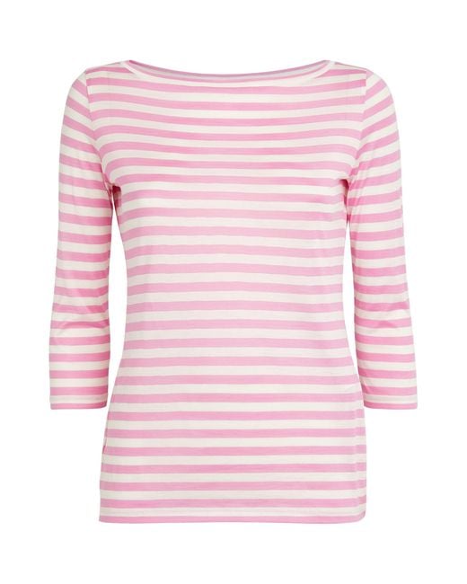 MAX&Co. Pink Silk Jersey T-shirt