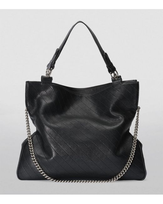 Gucci Black Medium Leather Blondie Tote Bag