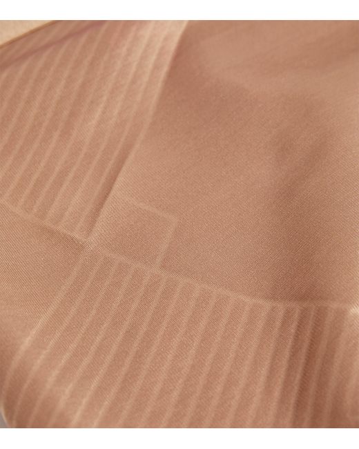 Spanx Brown Shape Invisible High-Waist Mid-Thigh Shorts