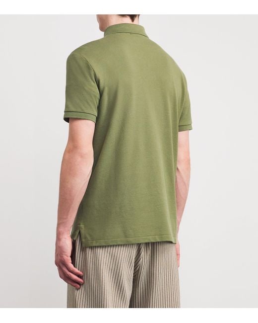 Polo Ralph Lauren Green Cotton-Mesh Polo Bear Polo Shirt for men