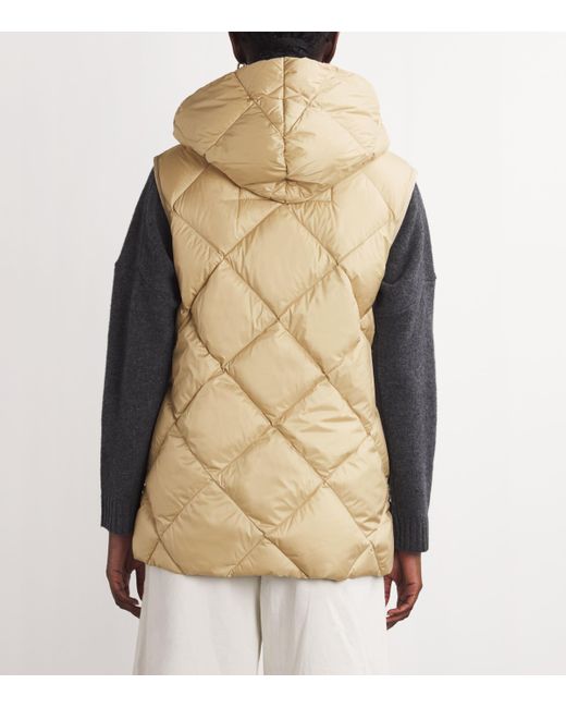 Weekend by Maxmara Natural Quilted Gilet