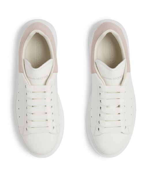 McQueen White Leather Oversized Sneakers