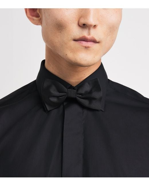 Brioni Black Cotton Shirt for men