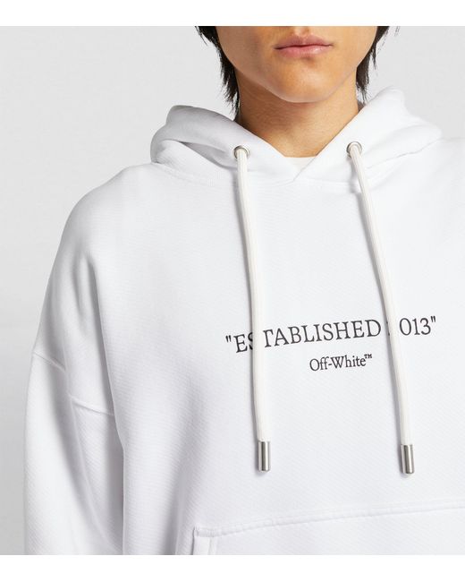 Off-White c/o Virgil Abloh White Logo Hoodie for men