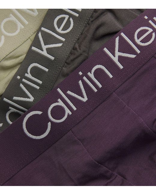 Calvin Klein Multicolor Ultra Soft Modern Boxer Briefs (pack Of 3) for men