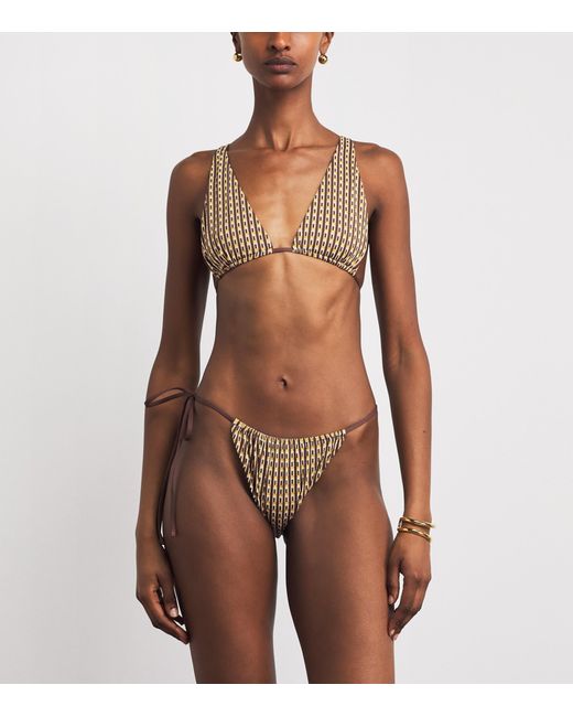 Sir Natural Geometric Cooper Bikini Top