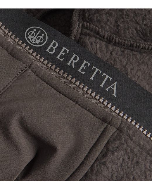 Beretta Gray Sherpa Fleece Halifax Jacket for men