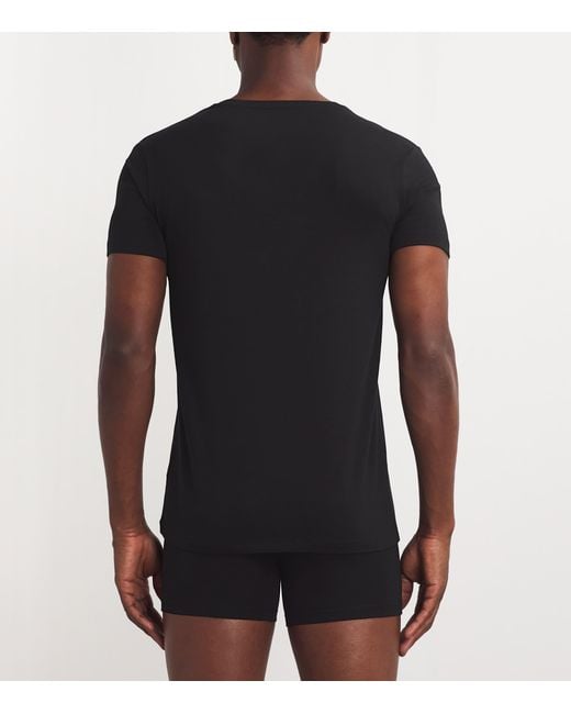 Falke Black Daily Comfort T-Shirt for men