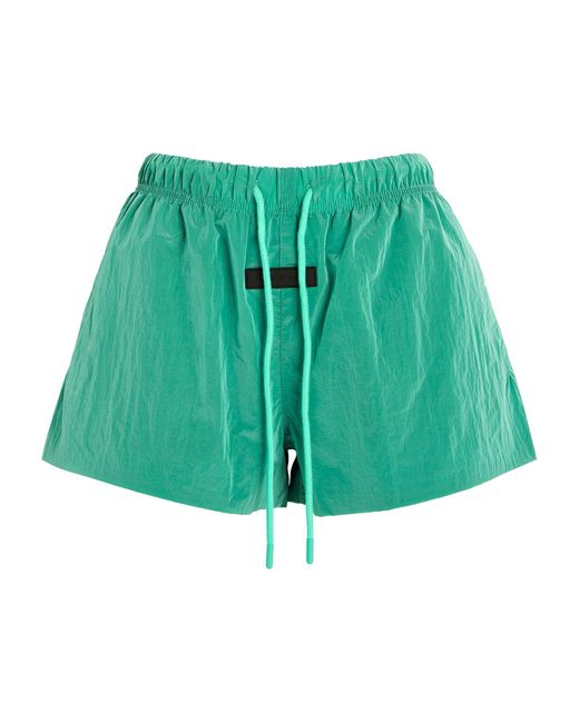 Fear Of God Green Water-resistant Running Shorts