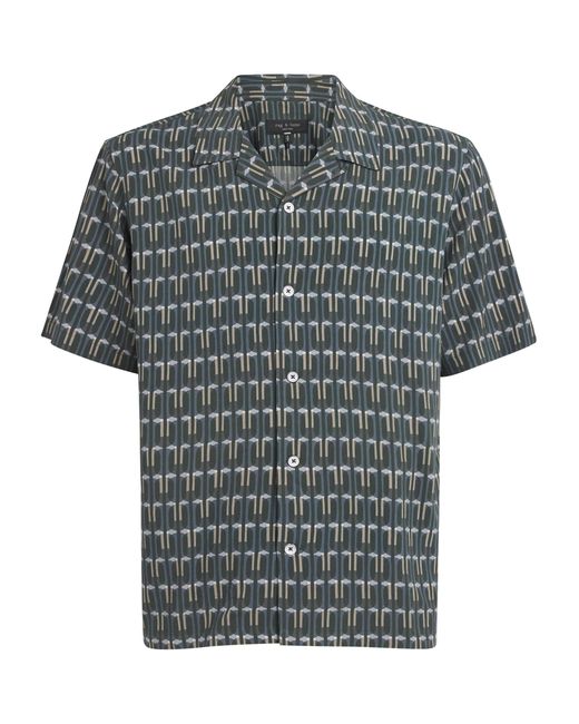Rag & Bone Gray Printed Shirt for men