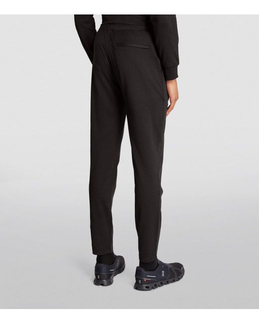 vuori Black Ponto Performance Sweatpants for men