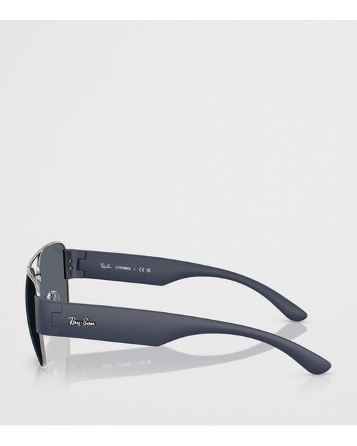 Ray-Ban Gray Rb3756 Square Sunglasses