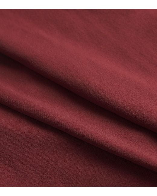 Wolford Red Fatal Strapless Midi Dress