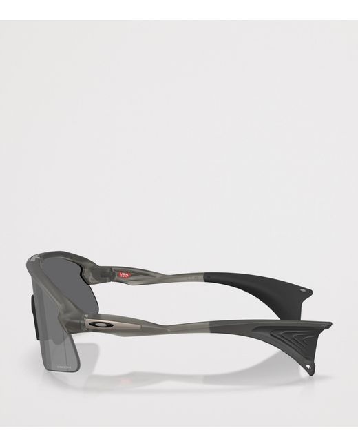 Oakley Gray Stunt Devil Rectangle Sunglasses