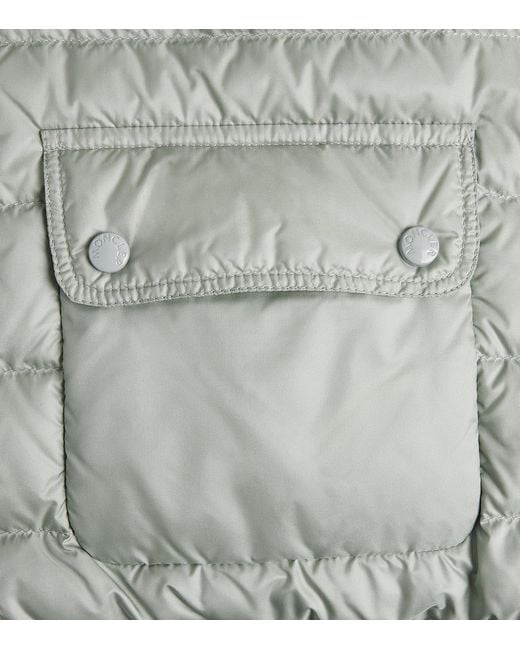 Moncler Gray Lans Short Down Jacket