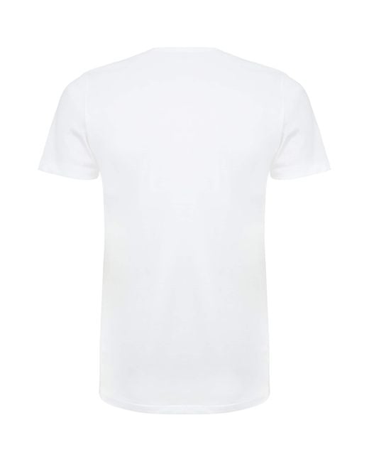 Zimmerli of Switzerland White 252 Royal Classic T-Shirt for men