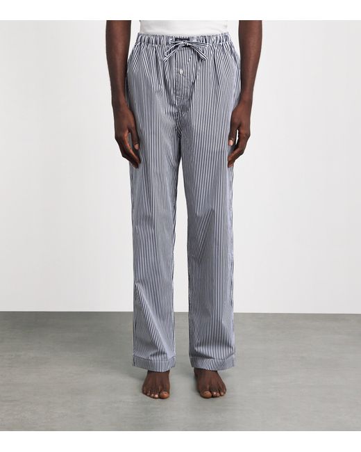 Polo Ralph Lauren Gray Cotton Stripe Pyjama Bottoms for men