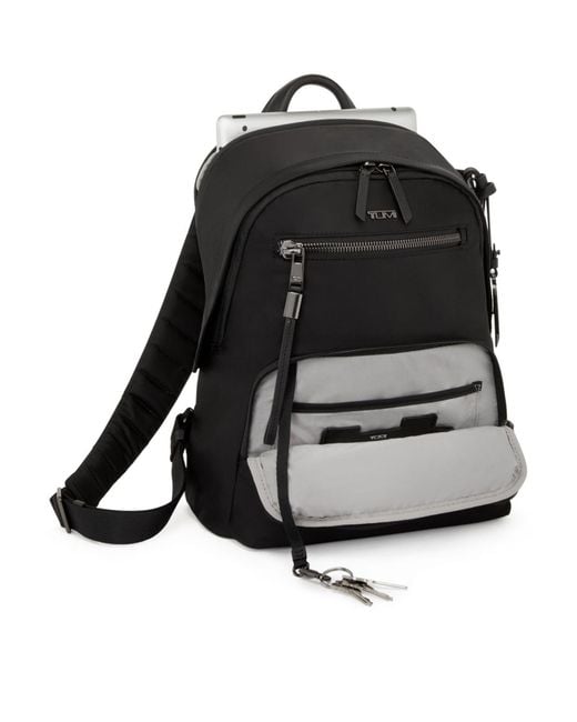 Tumi Black Voyageur Nylon Backpack