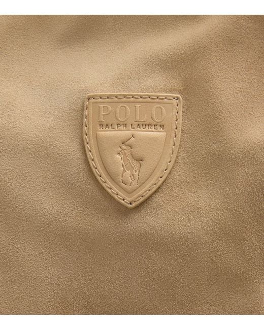 Polo Ralph Lauren Natural Suede Overshirt for men