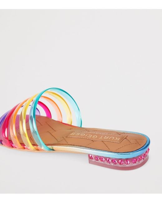 Kurt Geiger Pink Maddison Sandals