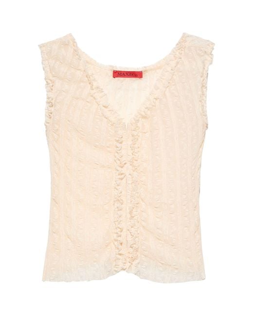 MAX&Co. Natural Lace Tank Top