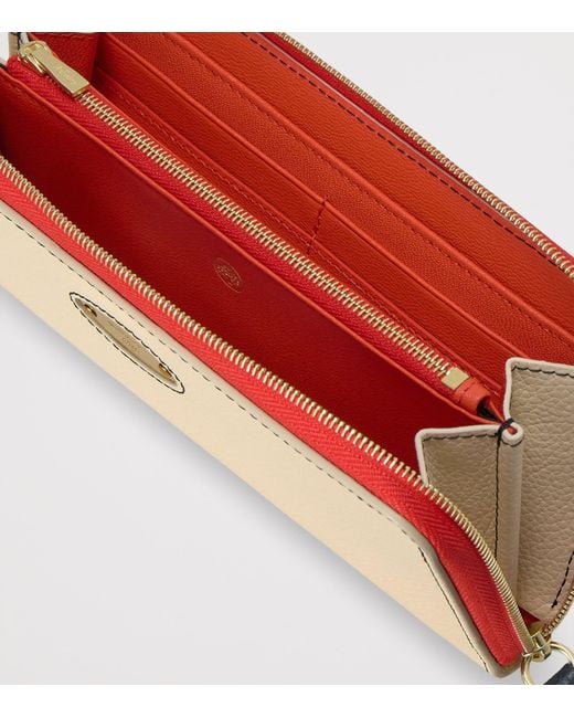 Mulberry Natural Leather Plaque Purse