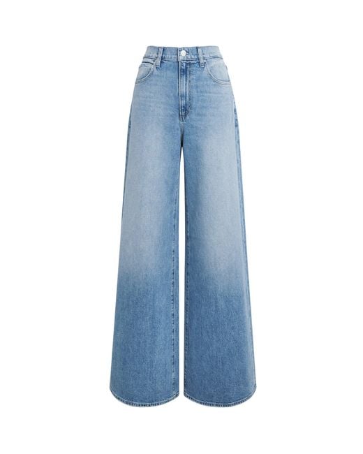 PAIGE Blue Cameron Wide-Leg Jeans