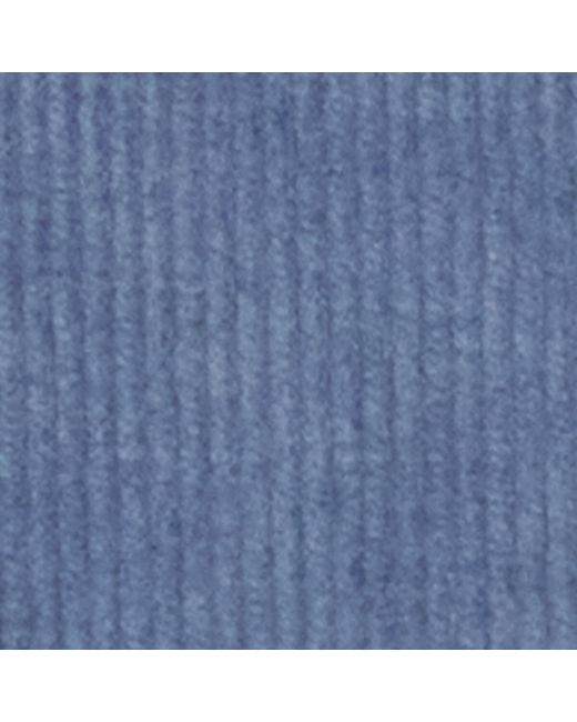 Jacob Cohen Blue Corduroy Bard Slim-Fit Chinos for men