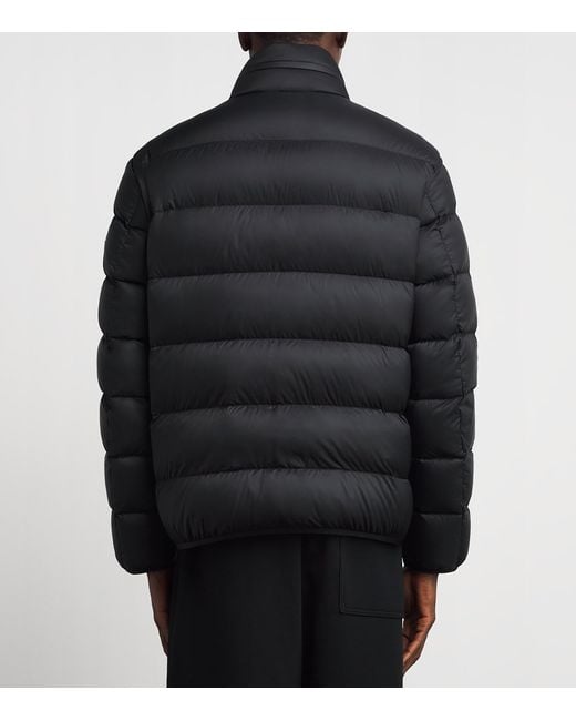 Moncler Black Down Dalalven Puffer Jacket for men