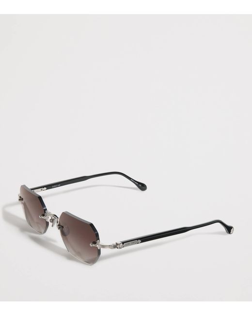Matsuda Brown M5010 Octagonal Sunglasses
