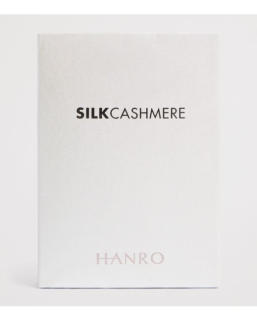 Hanro Black Silk-Cashmere Long Johns for men