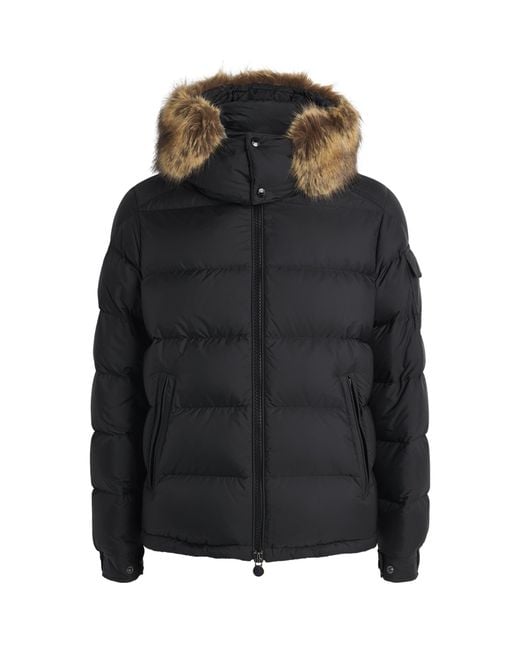 Moncler Black Down Mayaf Puffer Jacket for men