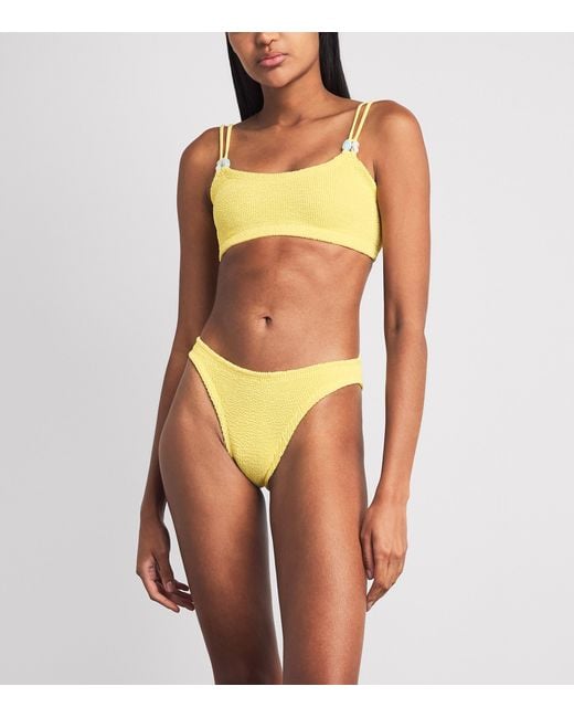 Hunza G Yellow Cassie Bikini