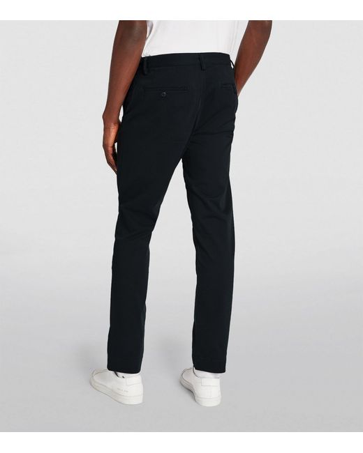 Polo Ralph Lauren Black Stretch-cotton Straight Chinos for men