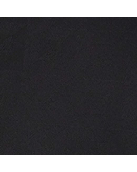 Harrods Black Wool Geometric Jacquard Scarf