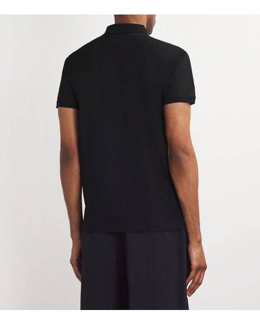Ralph Lauren Black Polo Bear Polo Shirt for men