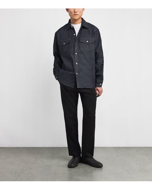 Barena Black Virgin Wool Drawstring Trousers for men