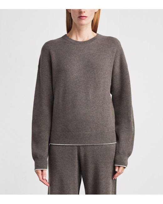 arch4 Gray Cashmere New Cornwall Sweater