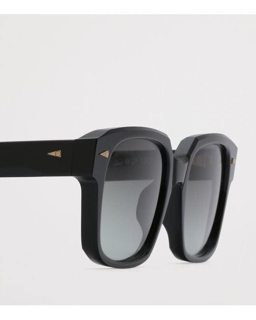 Ahlem Black Gros Caillou Square Sunglasses for men