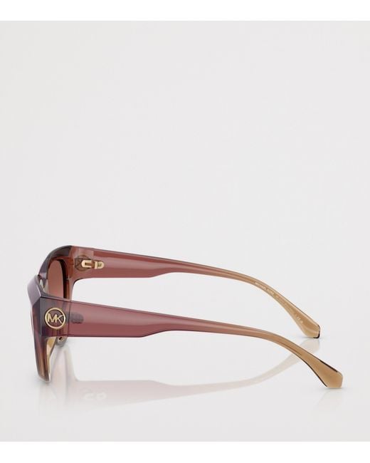 Michael Kors Pink Boca Raton Cat Eye Sunglasses