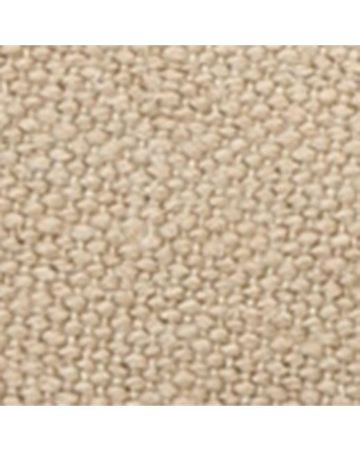 Flabelus Natural Linen-Blend Claire Mary Janes