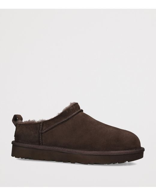 Ugg Brown Suede Classic Micro Boots