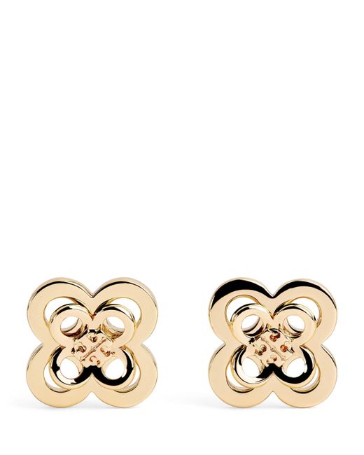 Tory Burch Metallic Kira Clover Stacked Stud Earrings