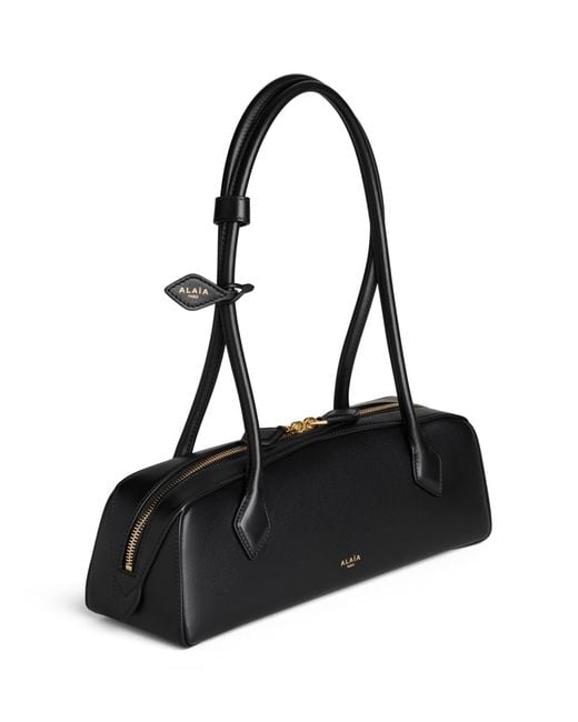 Alaïa Black Medium Leather Le Teckel Shoulder Bag