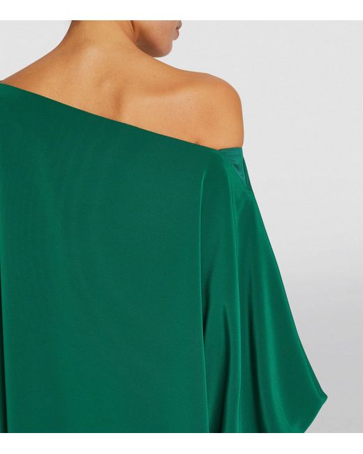 Alexis Mabille Green Asymmetric Gown