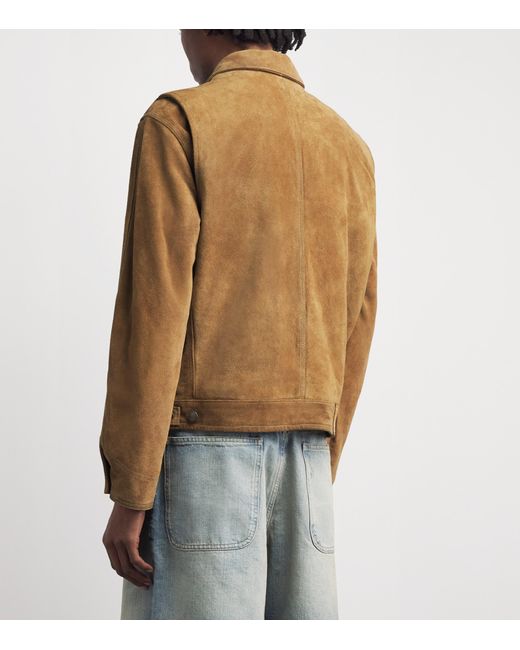 Polo Ralph Lauren Brown Suede Field Jacket for men